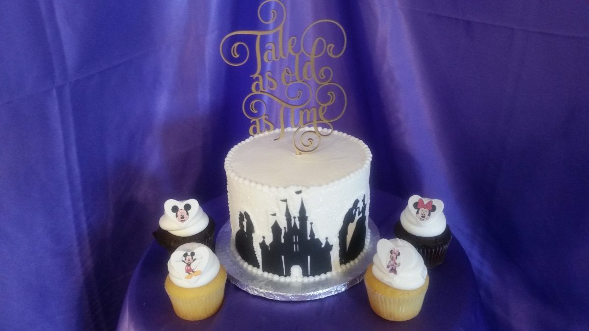 Disney Wedding Cake