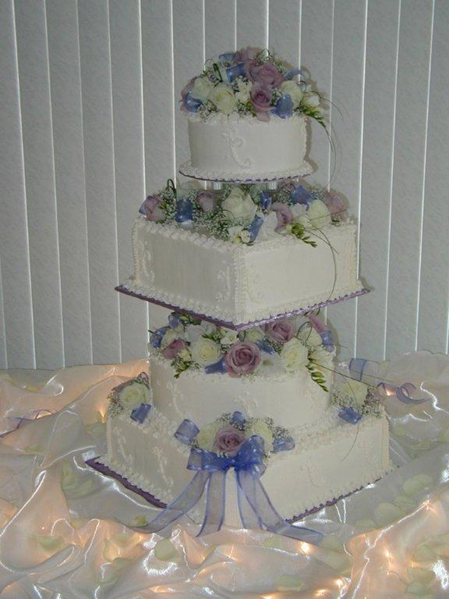 Floral Wedding Cake