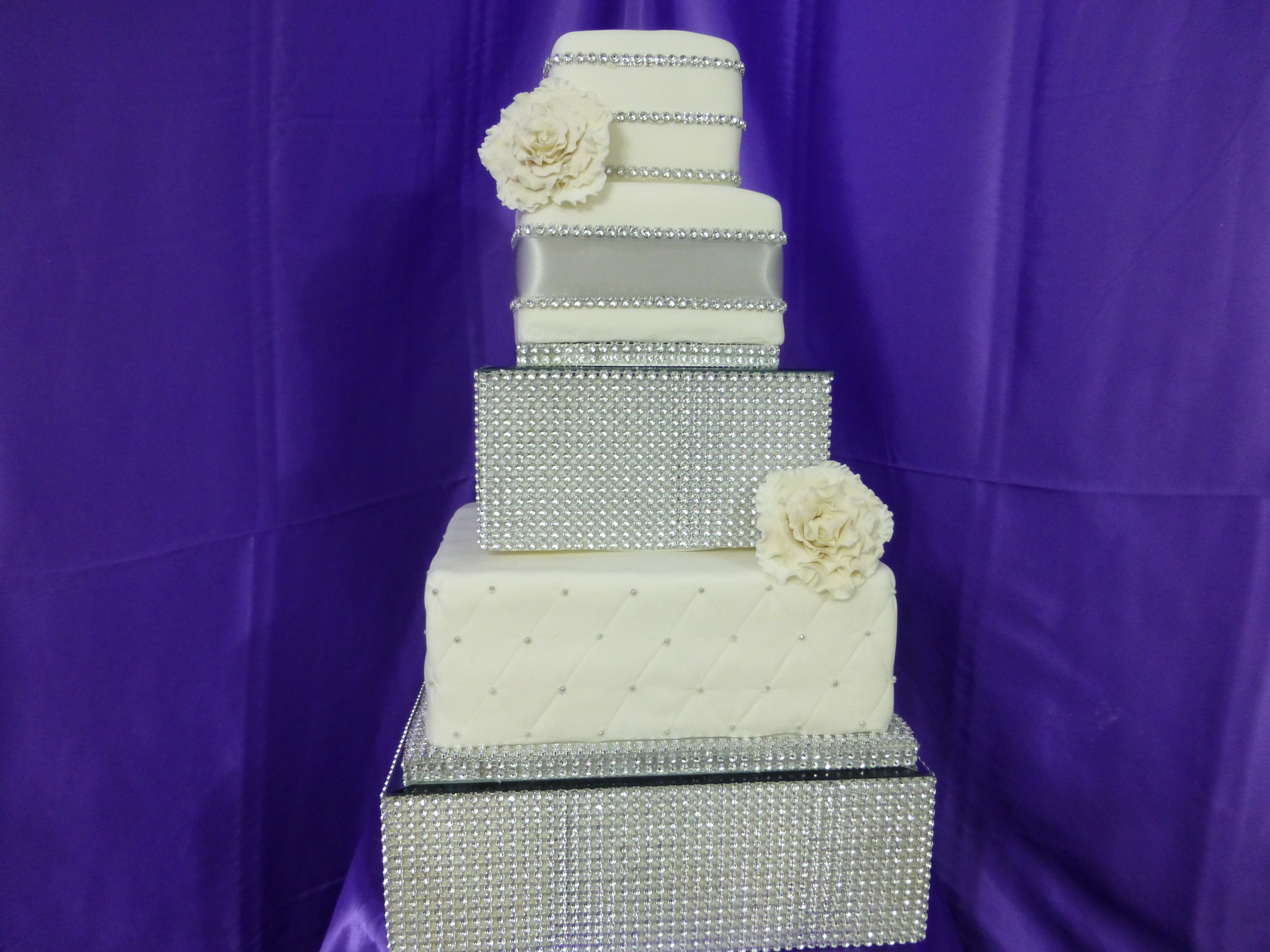 Bling Wedding Cake