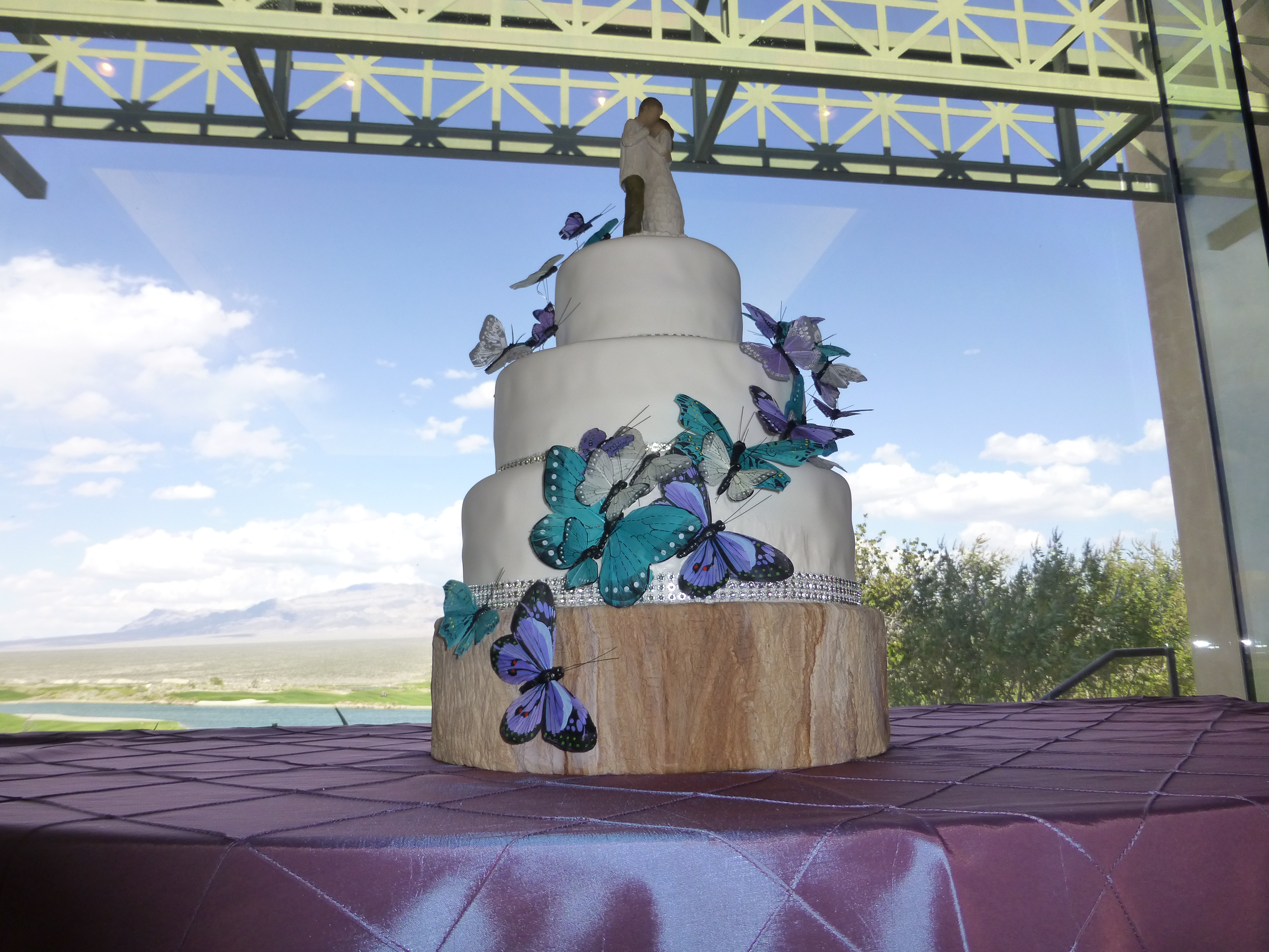 Butterfly Wedding Cake