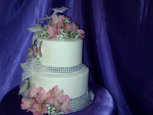 Butterfly Wedding Cake