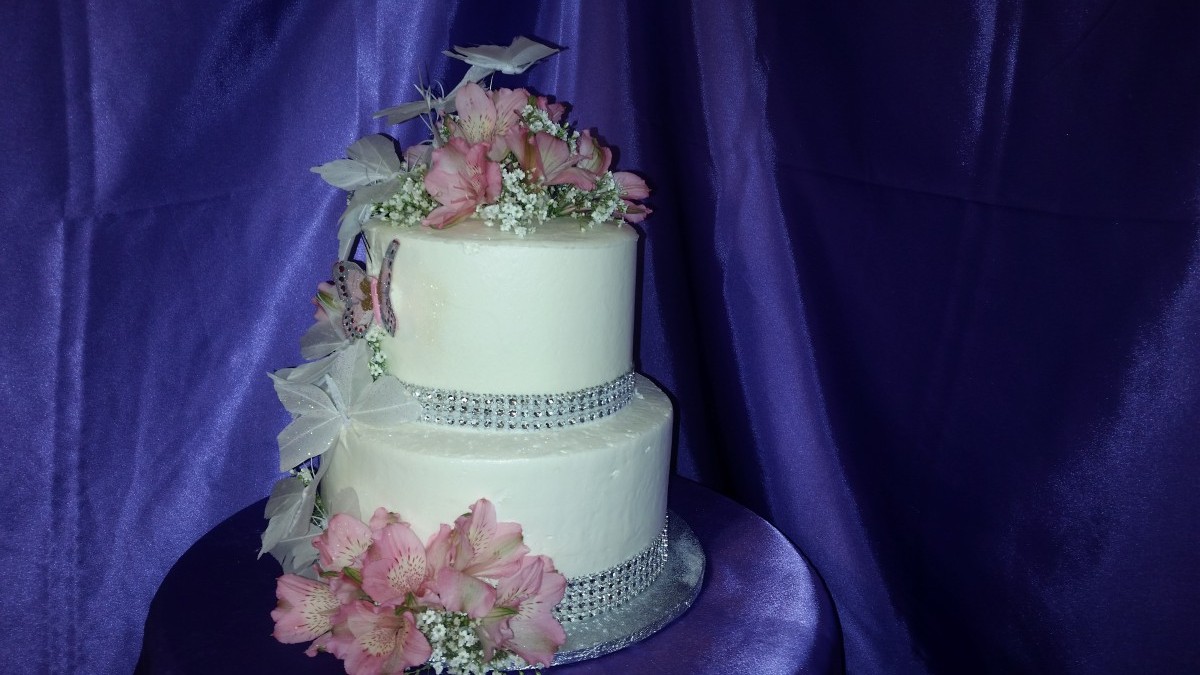 Butterfly Wedding Cake