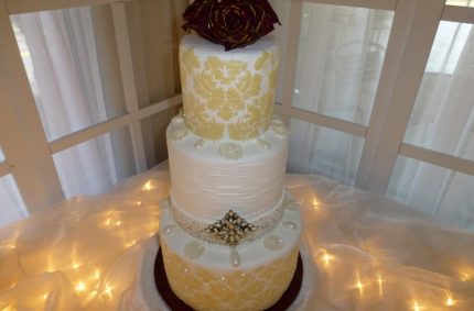 Champagne Wedding Cake