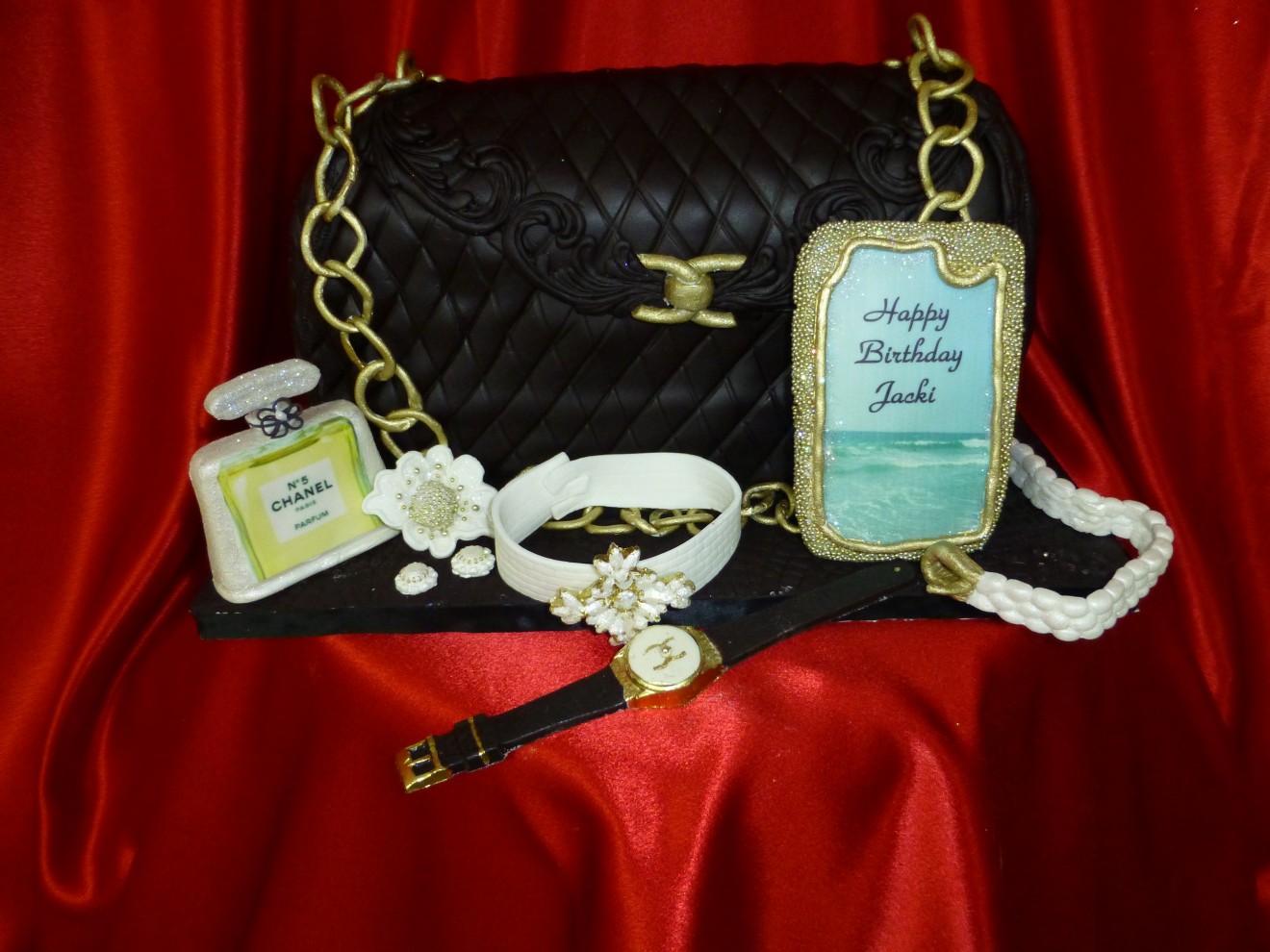 Chanel Purse Cake