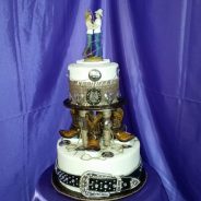 Cowboy Wedding Cake