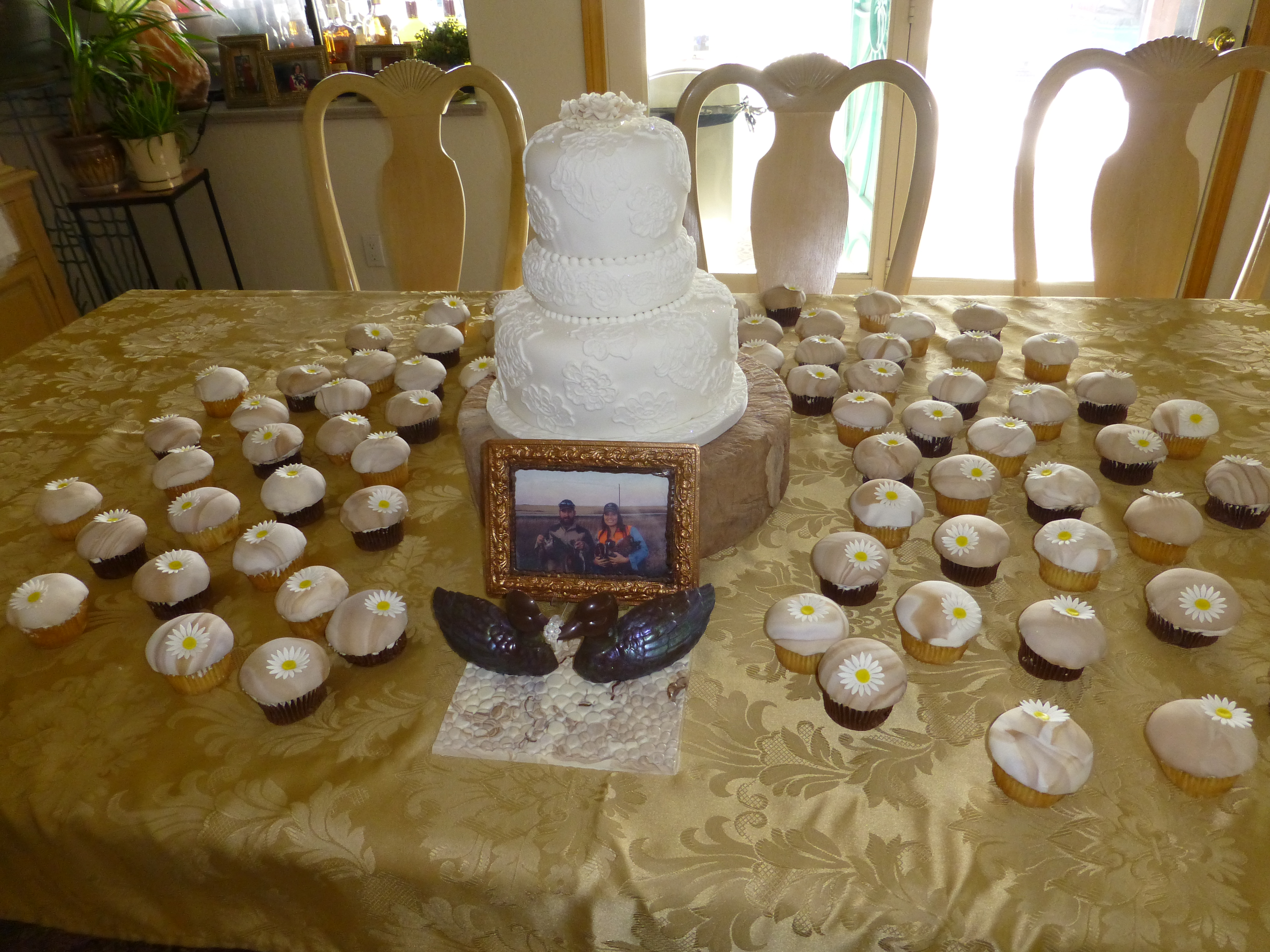 Duck Hunters Wedding Cake