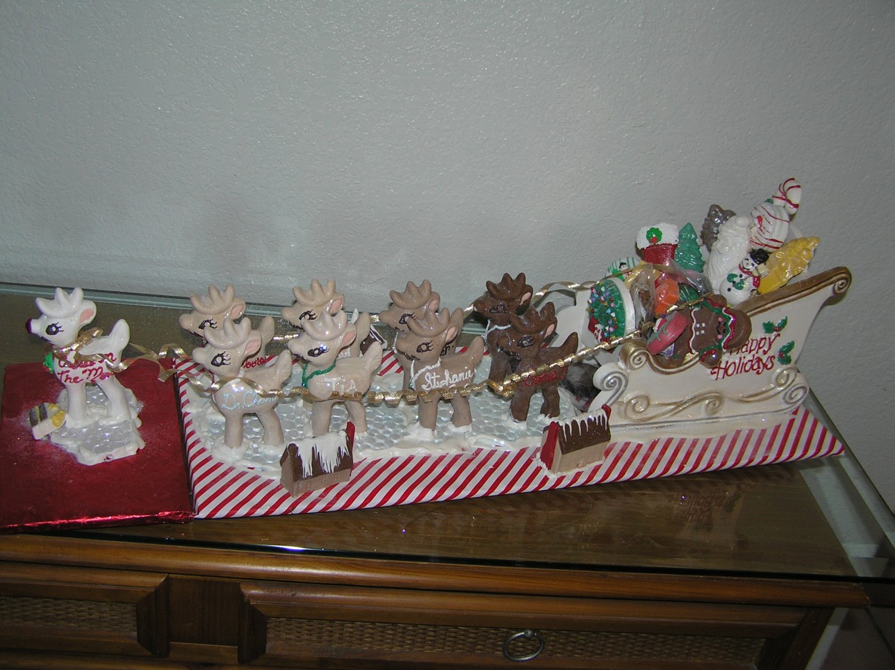 Chocolate Santa Sleigh