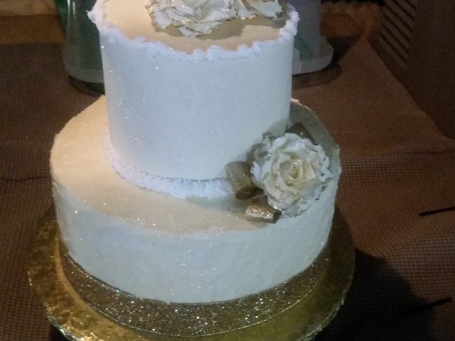 Gold Metallic Cake