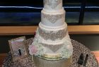 Gold Wedding Cake