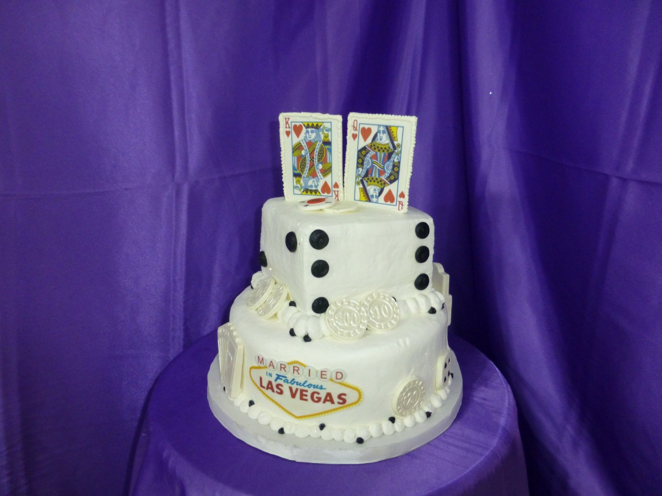 Las Vegas Wedding Cake