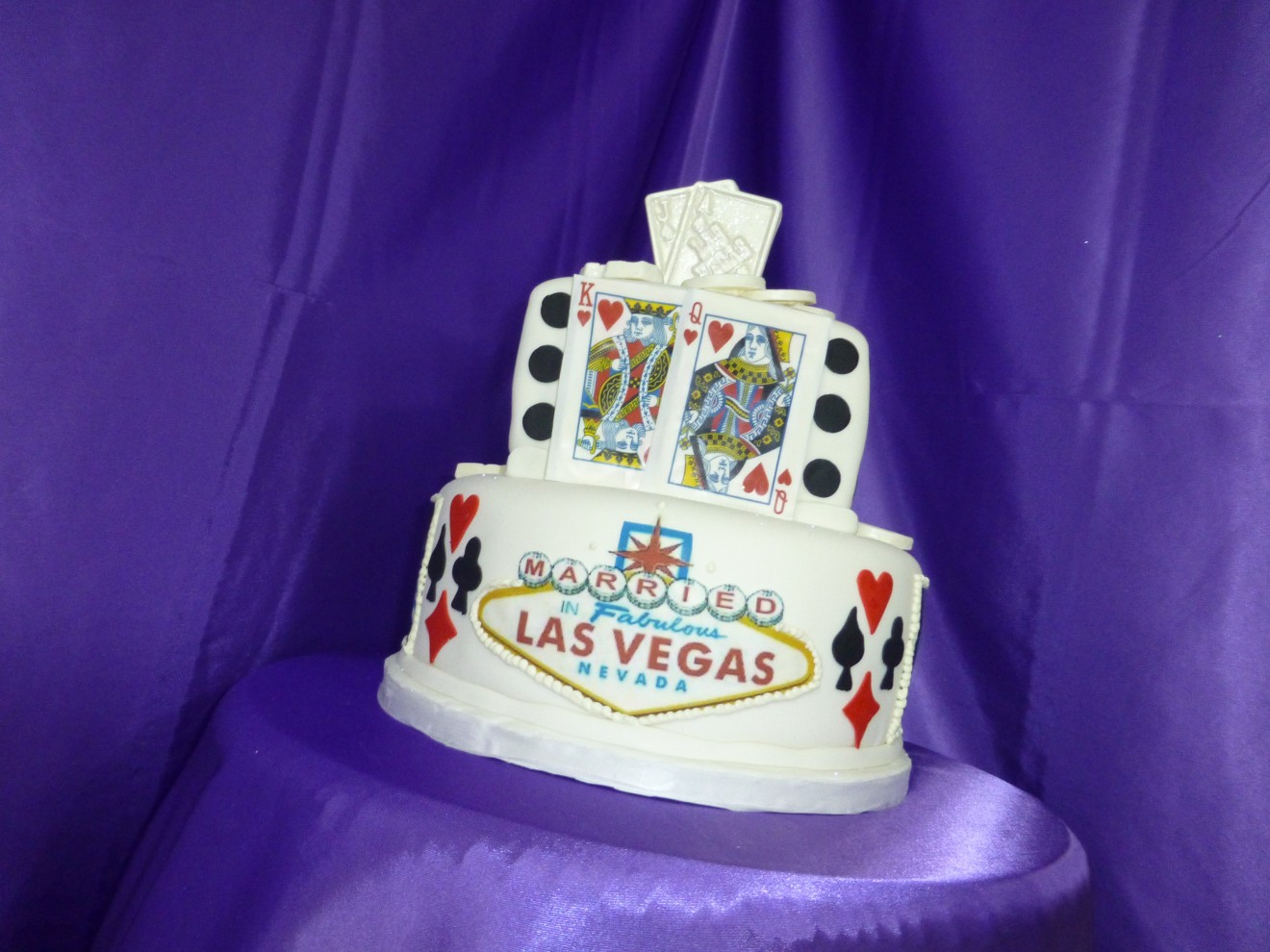 Las Vegas Wedding Cake