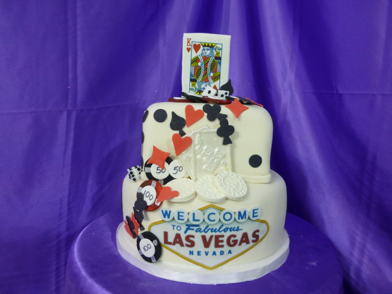 Las Vegas Gambler Cake