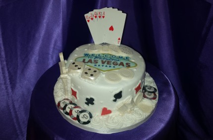 Las Vegas Gamblers Cake