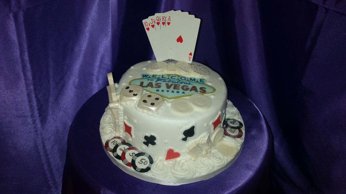 Las Vegas Gamblers Cake