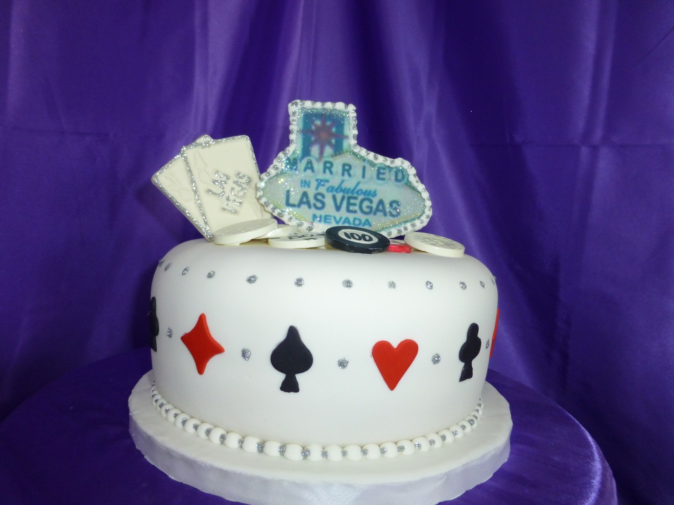 Las Vegas Wedding Cake