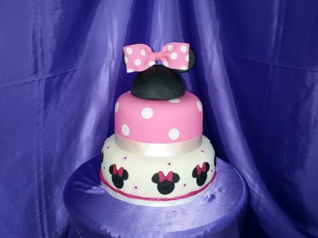 Mini Mouse Birthday Cake