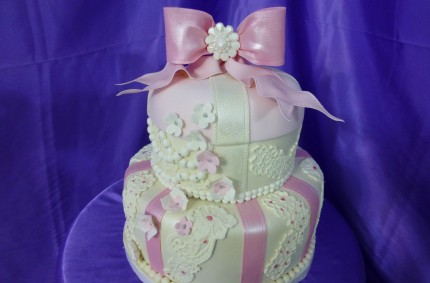 Pink Birthday Cake