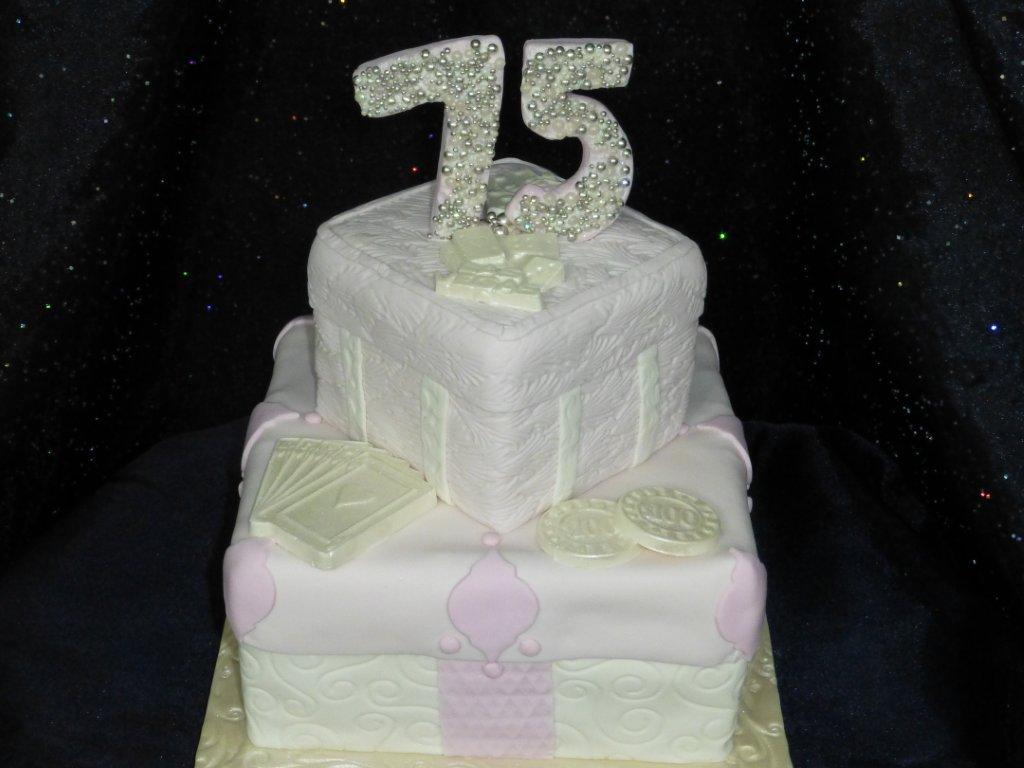 75th Birthday Cake