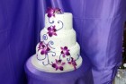 Purple Wedding Cake