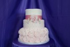 Rosette Wedding Cake