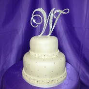 Silver Bling Cake