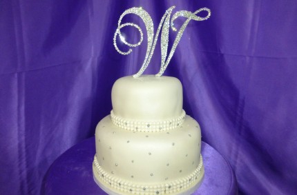 Silver Bling Cake