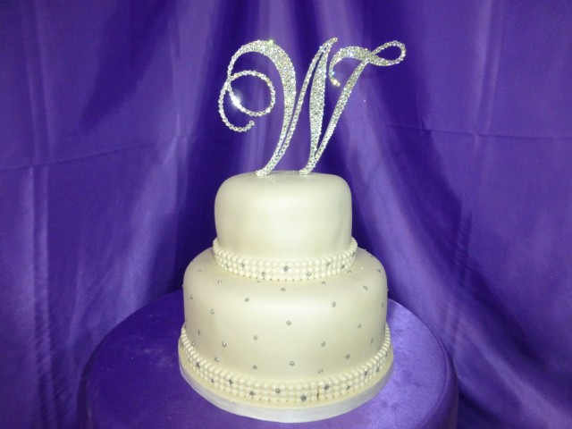 Silver Bling Cake