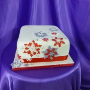 Snowflake Cake