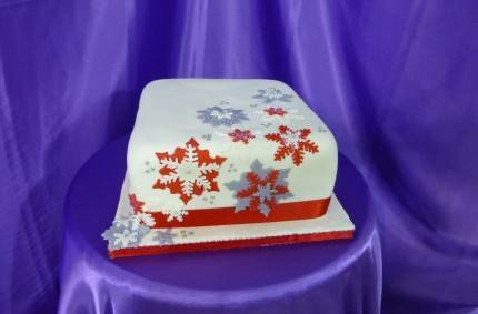 Snowflake Cake