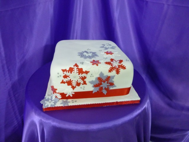 Snowflake Cake