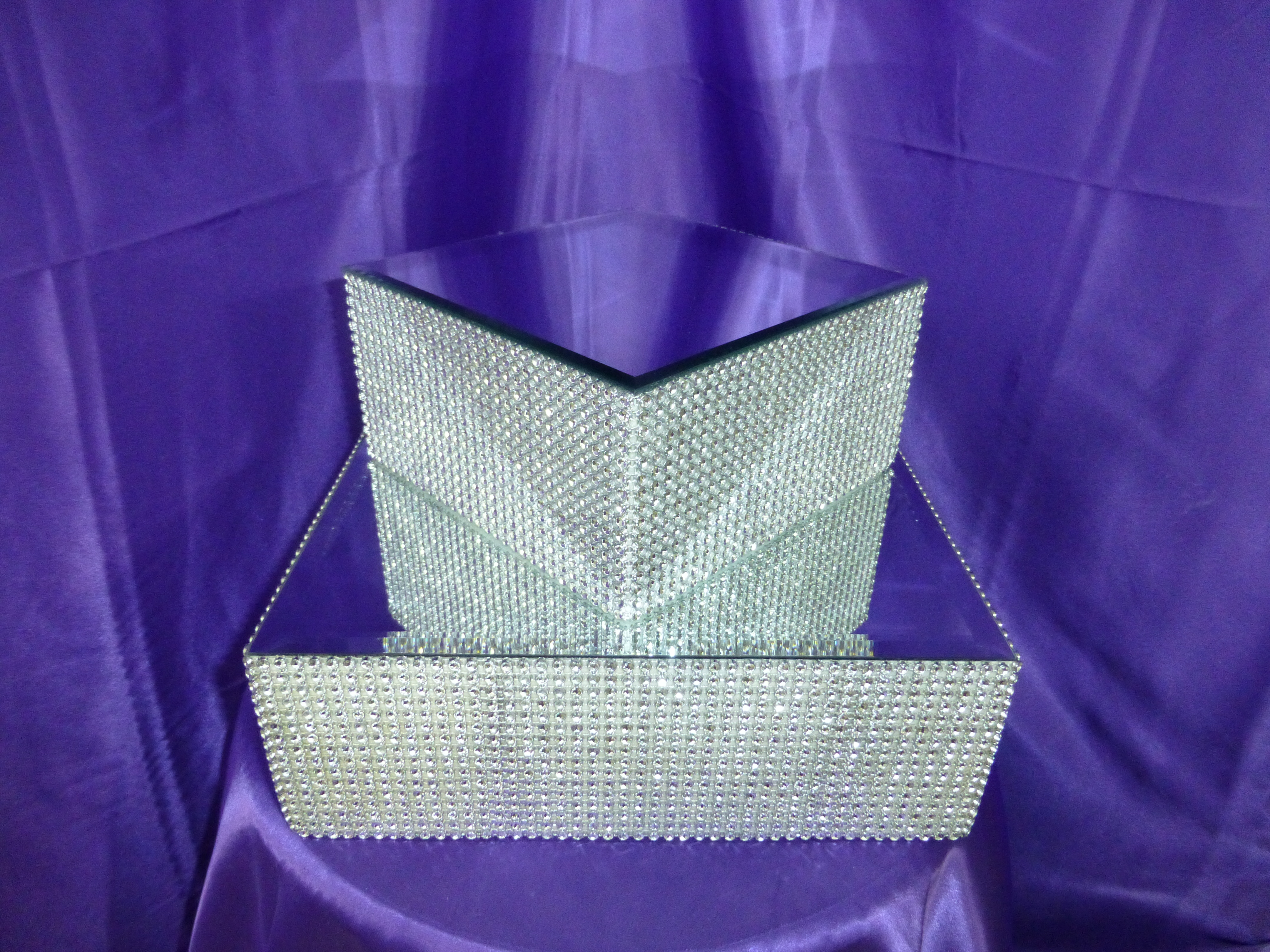 Square Shaped Bling Stands