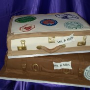 Suitcase Cake