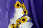 Sunflower Wedding Cake