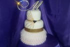 Textured Wedding Cake